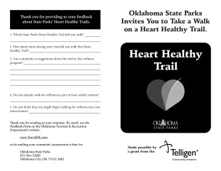 Salt Plains State Park - Heart Healthy Trail Booklet